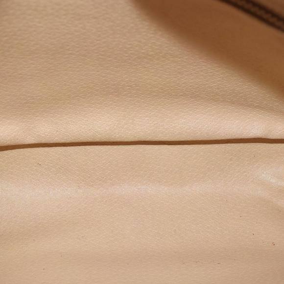 CELINE Macadam Canvas Clutch Bag PVC Brown Auth bs14884 - Picture 10 of 16